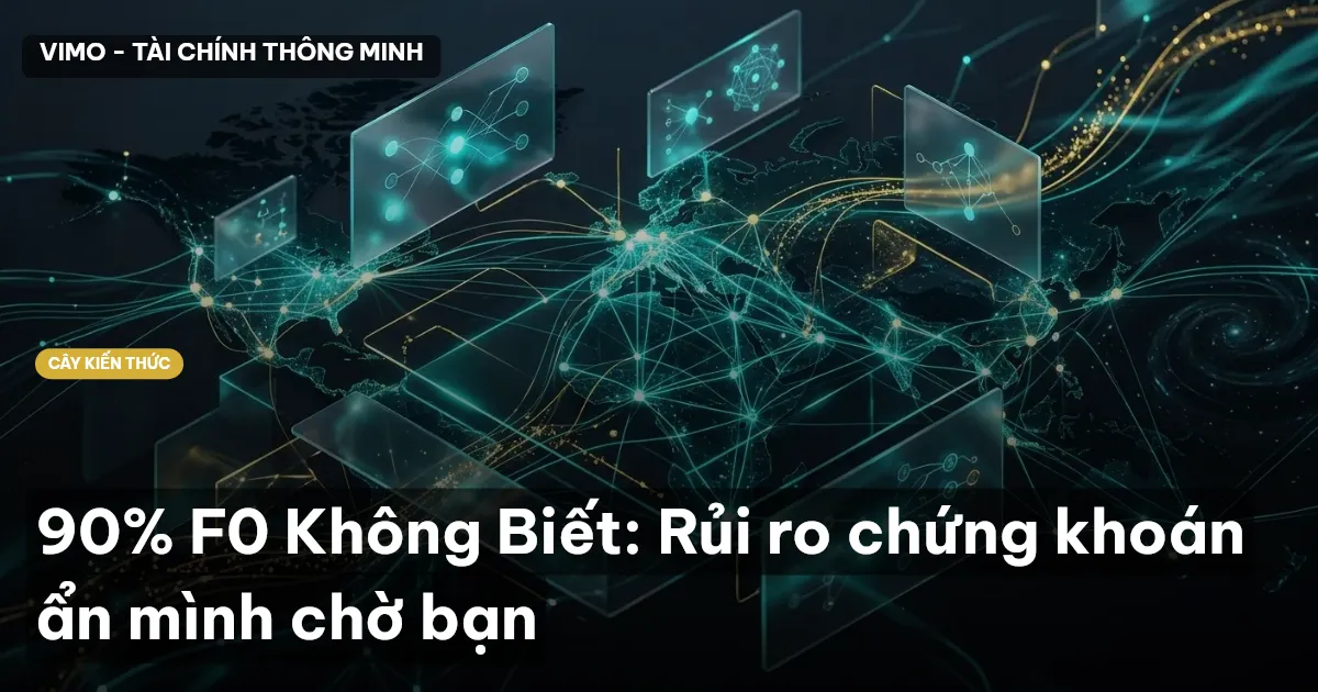 90% F0 Không Biết: Rủi ro chứng khoán ẩn mình chờ bạn