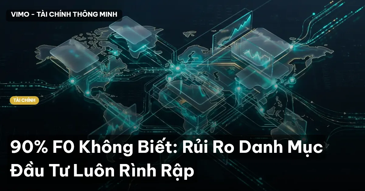 90% F0 Không Biết: Rủi Ro Danh Mục Đầu Tư Luôn Rình Rập