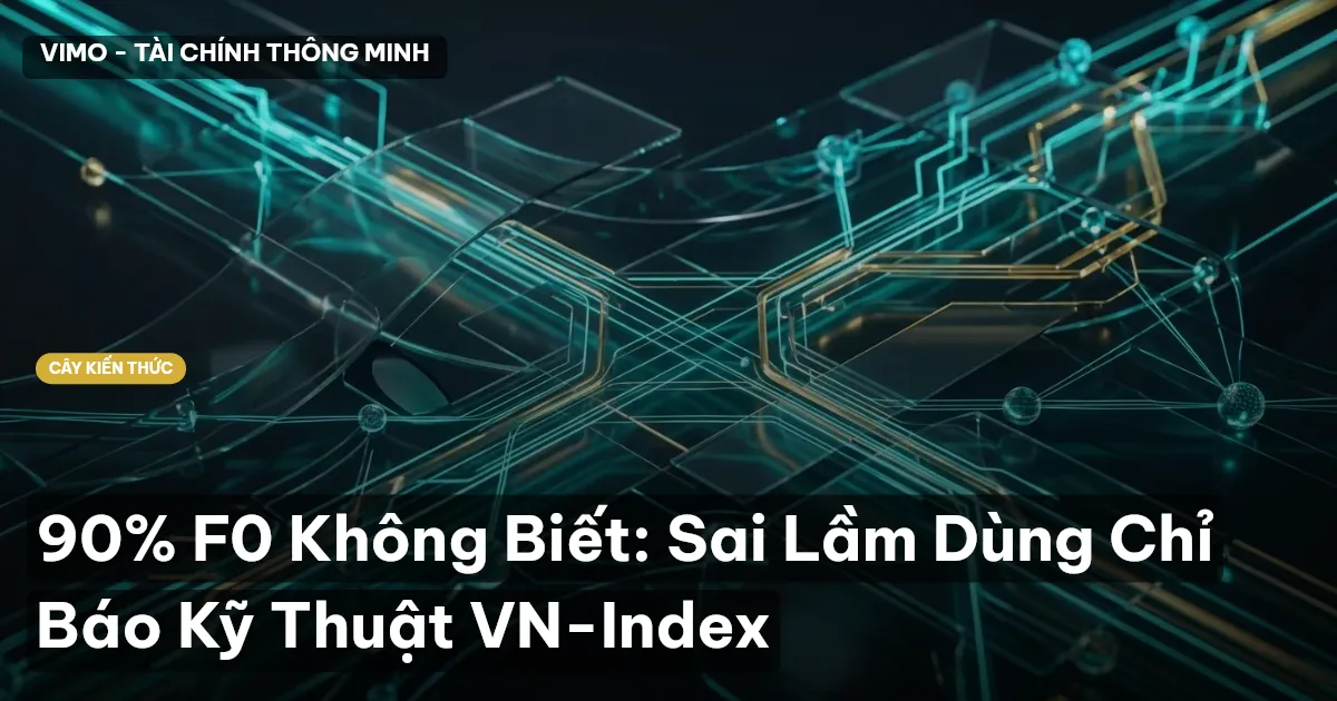 90% F0 Không Biết: Sai Lầm Dùng Chỉ Báo Kỹ Thuật VN-Index