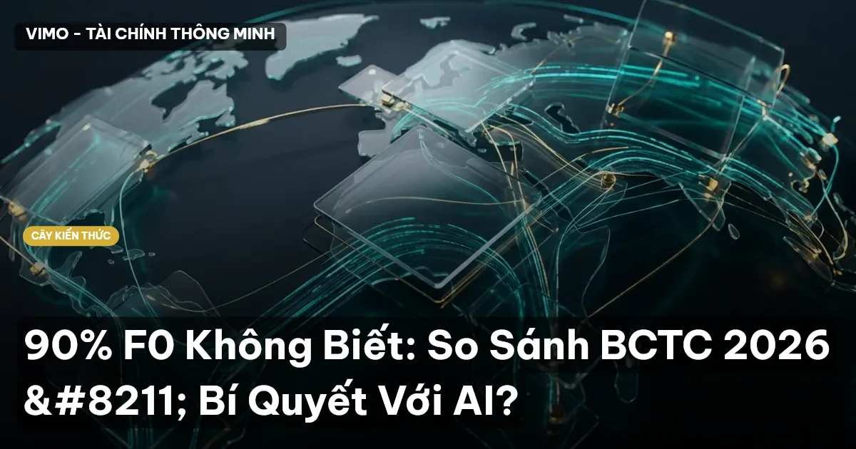 90% F0 Không Biết: So Sánh BCTC 2026 – Bí Quyết Với AI?