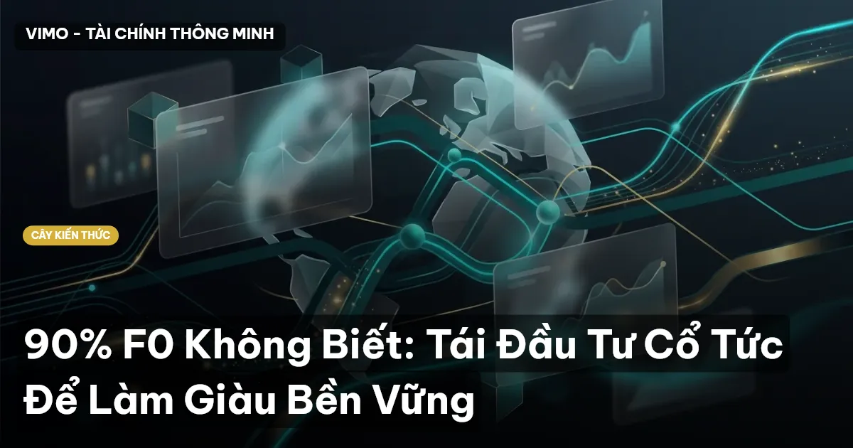 90% F0 Không Biết: Tái Đầu Tư Cổ Tức Để Làm Giàu Bền Vững