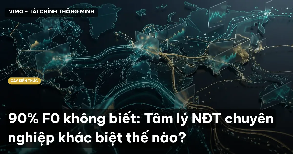90% F0 không biết: Tâm lý NĐT chuyên nghiệp khác biệt thế nào?
