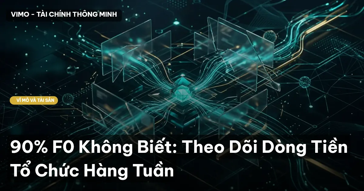 90% F0 Không Biết: Theo Dõi Dòng Tiền Tổ Chức Hàng Tuần