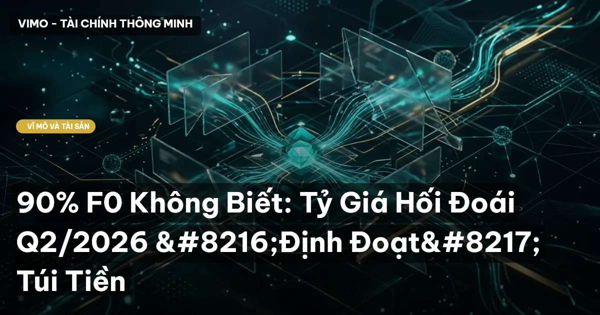 90% F0 Không Biết: Tỷ Giá Hối Đoái Q2/2026 ‘Định Đoạt’ Túi Tiền