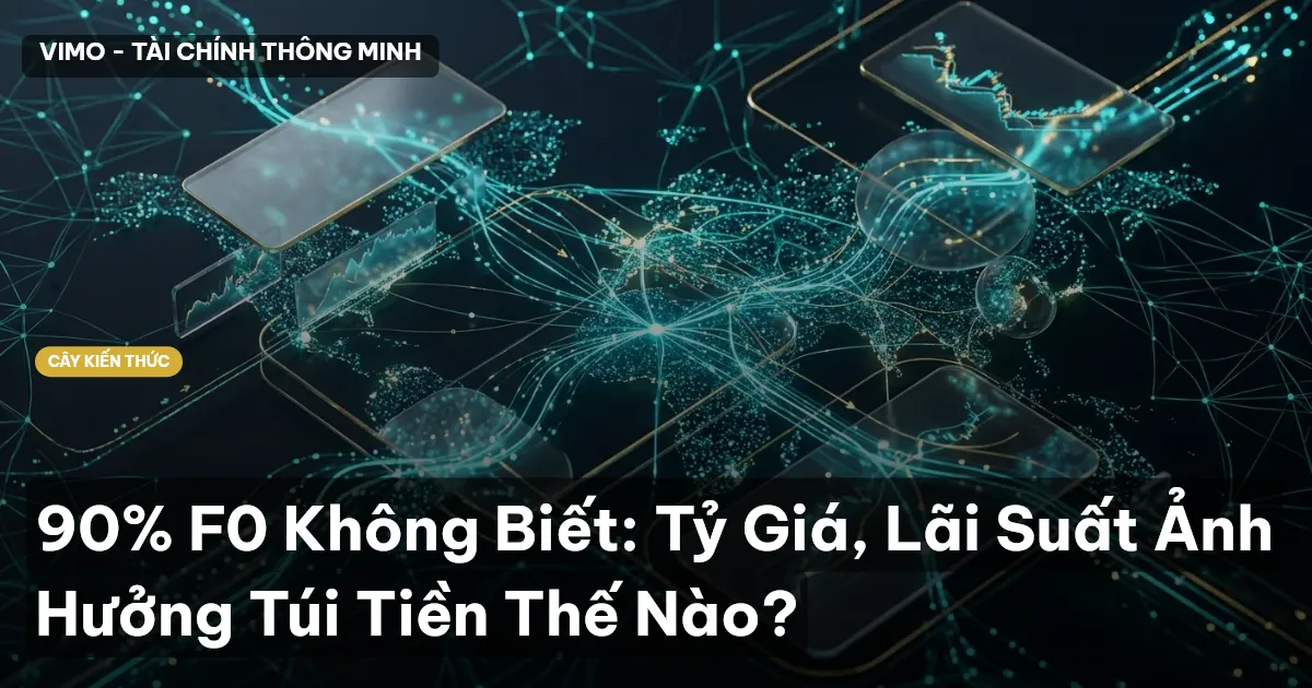 90% F0 Không Biết: Tỷ Giá, Lãi Suất Ảnh Hưởng Túi Tiền Thế Nào?
