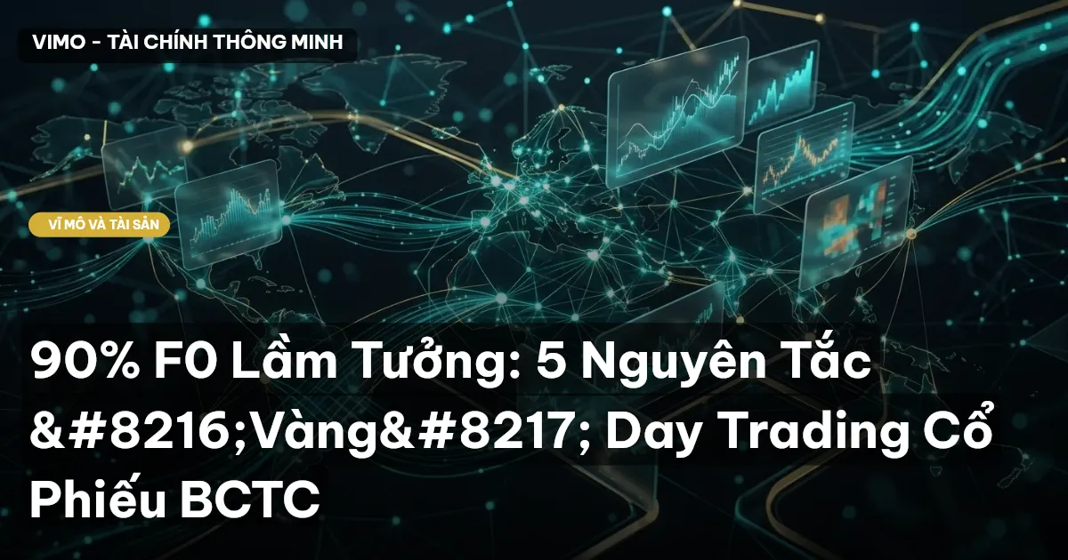 90% F0 Lầm Tưởng: 5 Nguyên Tắc ‘Vàng’ Day Trading Cổ Phiếu BCTC