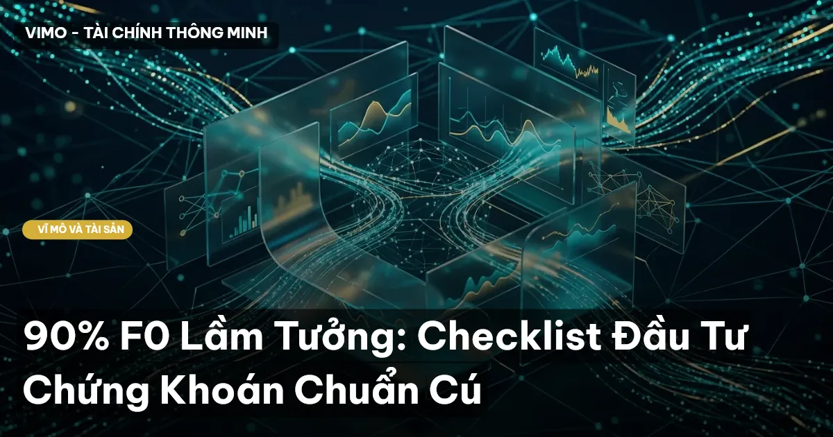 90% F0 Lầm Tưởng: Checklist Đầu Tư Chứng Khoán Chuẩn Cú