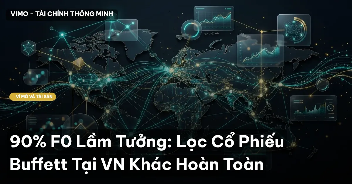 90% F0 Lầm Tưởng: Lọc Cổ Phiếu Buffett Tại VN Khác Hoàn Toàn