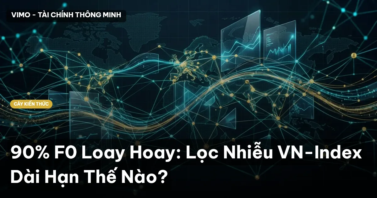 90% F0 Loay Hoay: Lọc Nhiễu VN-Index Dài Hạn Thế Nào?