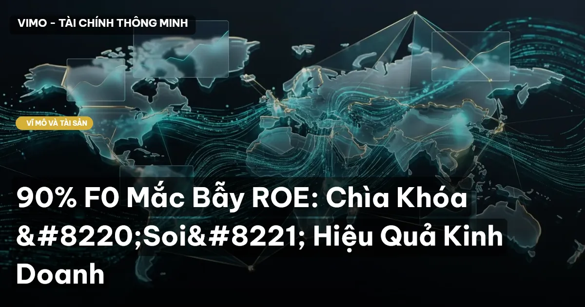 90% F0 Mắc Bẫy ROE: Chìa Khóa “Soi” Hiệu Quả Kinh Doanh