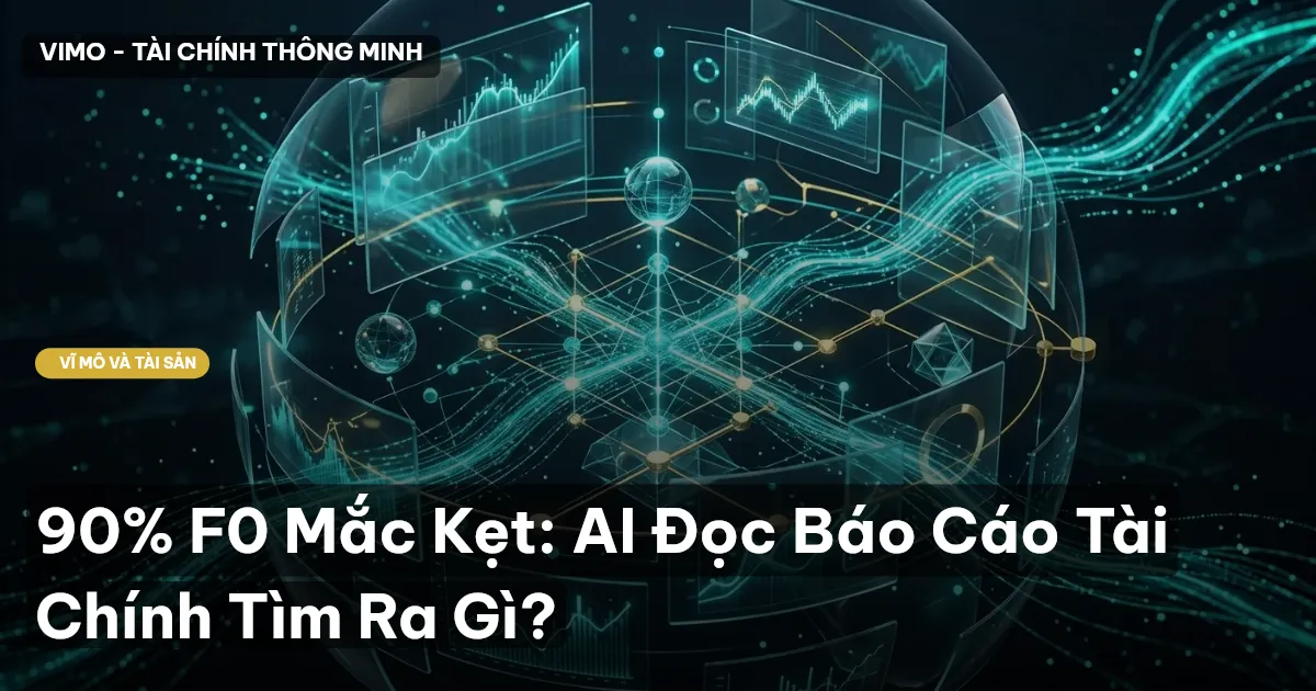 90% F0 Mắc Kẹt: AI Đọc Báo Cáo Tài Chính Tìm Ra Gì?