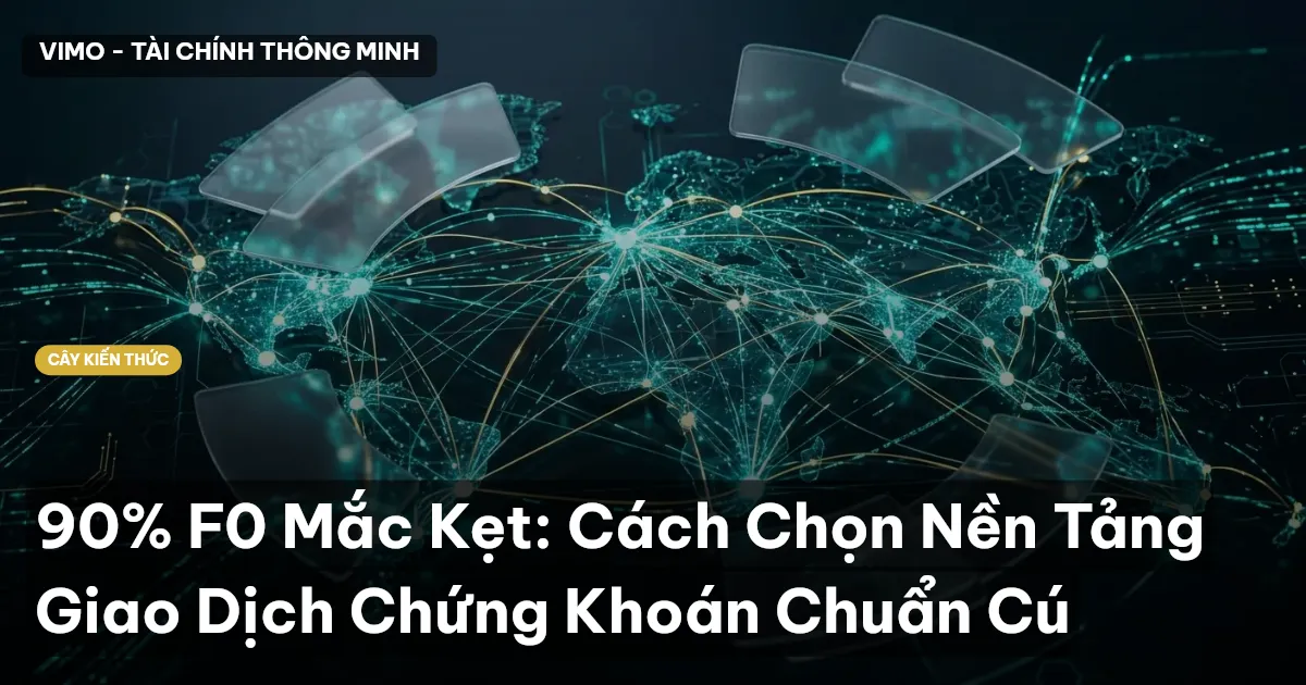 90% F0 Mắc Kẹt: Cách Chọn Nền Tảng Giao Dịch Chứng Khoán Chuẩn Cú