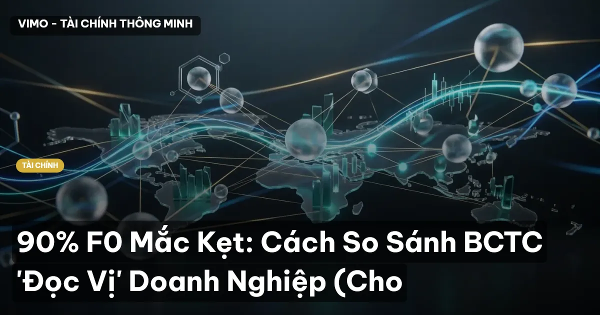 90% F0 Mắc Kẹt: Cách So Sánh BCTC 'Đọc Vị' Doanh Nghiệp (Cho
