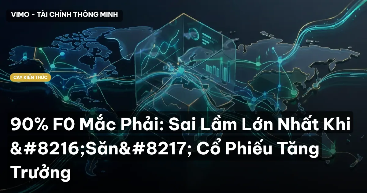 90% F0 Mắc Phải: Sai Lầm Lớn Nhất Khi ‘Săn’ Cổ Phiếu Tăng Trưởng