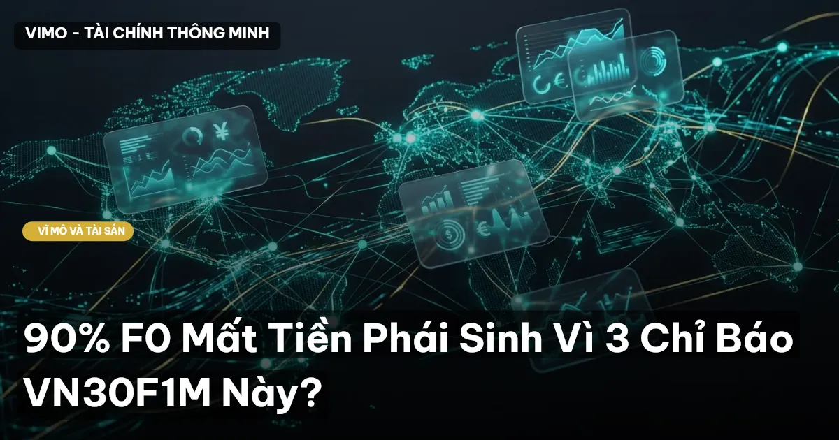 90% F0 Mất Tiền Phái Sinh Vì 3 Chỉ Báo VN30F1M Này?