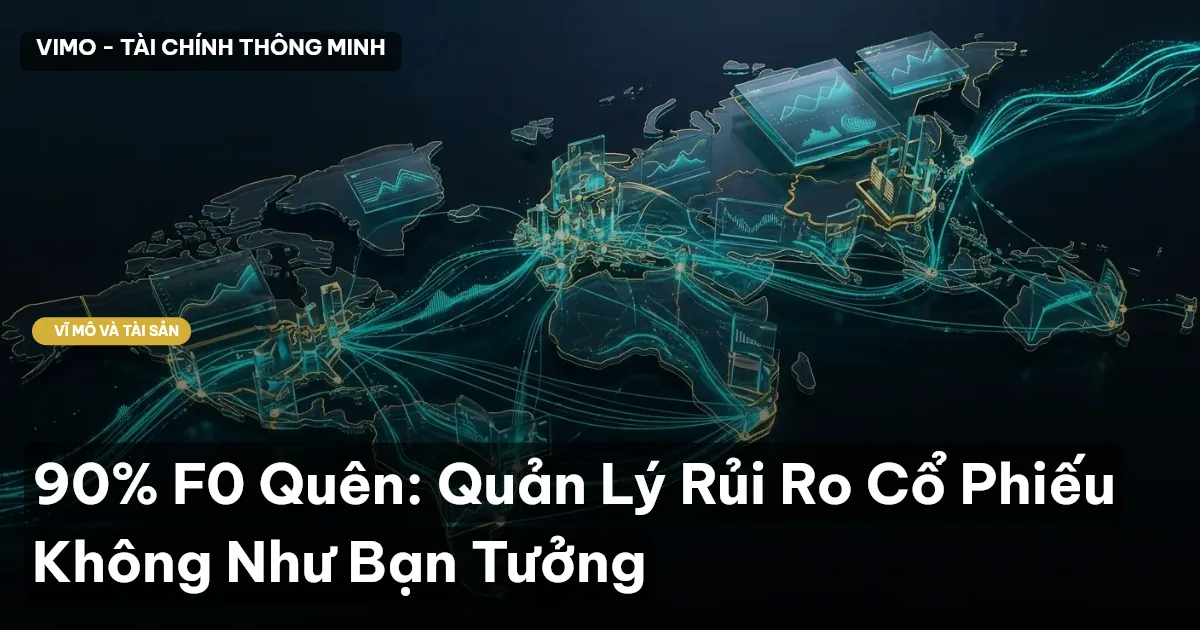 90% F0 Quên: Quản Lý Rủi Ro Cổ Phiếu Không Như Bạn Tưởng