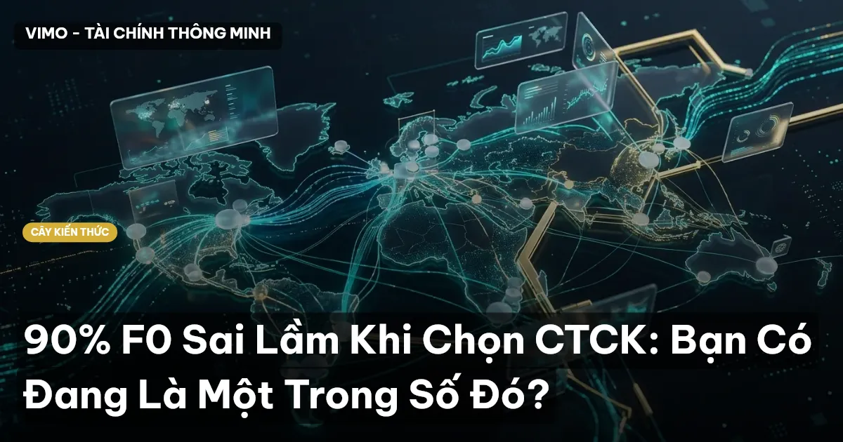 90% F0 Sai Lầm Khi Chọn CTCK: Bạn Có Đang Là Một Trong Số Đó?
