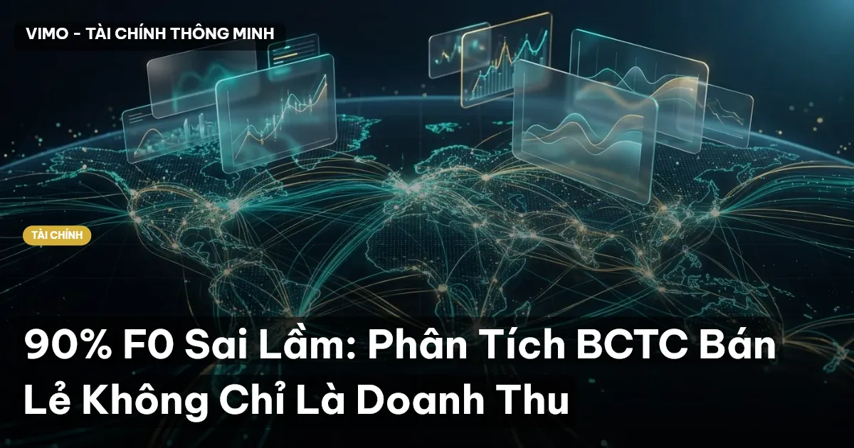 90% F0 Sai Lầm: Phân Tích BCTC Bán Lẻ Không Chỉ Là Doanh Thu