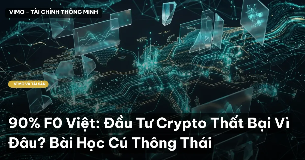 90% F0 Việt: Đầu Tư Crypto Thất Bại Vì Đâu? Bài Học Cú Thông Thái