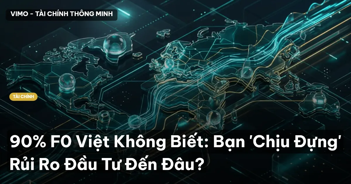 90% F0 Việt Không Biết: Bạn 'Chịu Đựng' Rủi Ro Đầu Tư Đến Đâu?