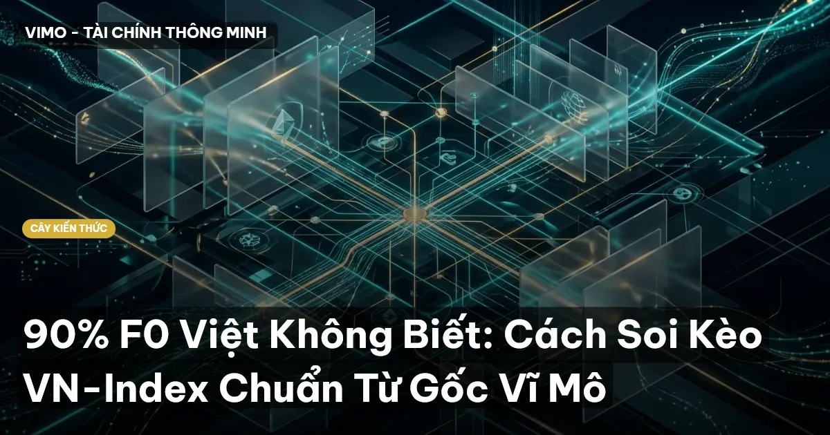 90% F0 Việt Không Biết: Cách Soi Kèo VN-Index Chuẩn Từ Gốc Vĩ Mô