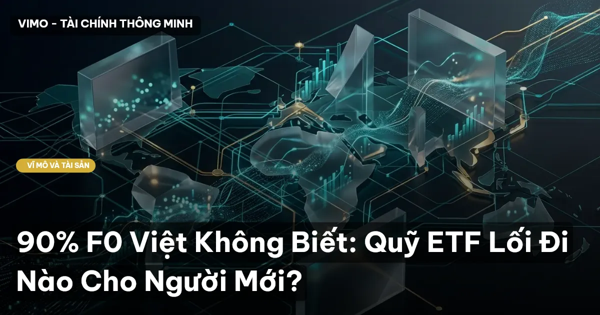 90% F0 Việt Không Biết: Quỹ ETF Lối Đi Nào Cho Người Mới?
