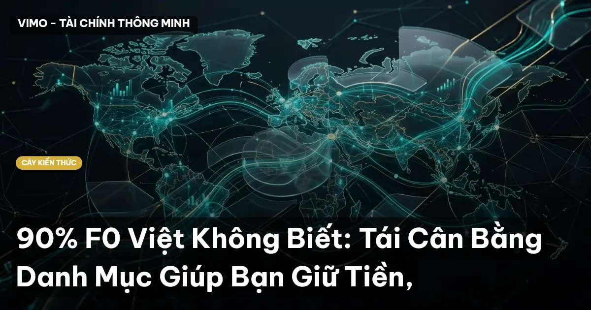 90% F0 Việt Không Biết: Tái Cân Bằng Danh Mục Giúp Bạn Giữ Tiền,