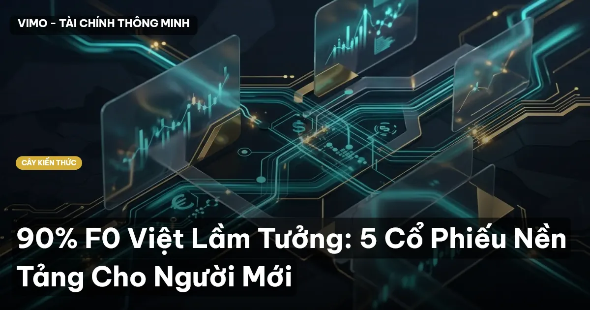 90% F0 Việt Lầm Tưởng: 5 Cổ Phiếu Nền Tảng Cho Người Mới