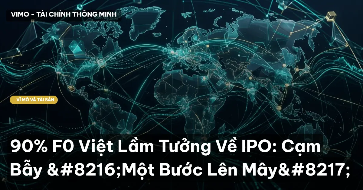 90% F0 Việt Lầm Tưởng Về IPO: Cạm Bẫy ‘Một Bước Lên Mây’