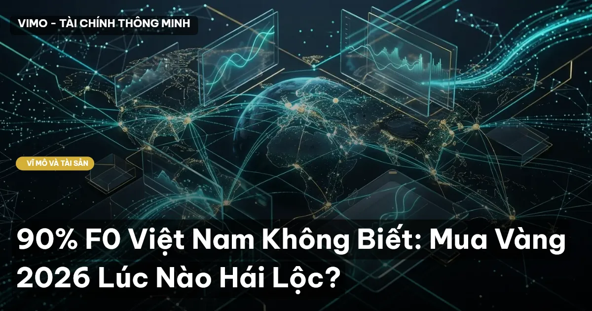 90% F0 Việt Nam Không Biết: Mua Vàng 2026 Lúc Nào Hái Lộc?