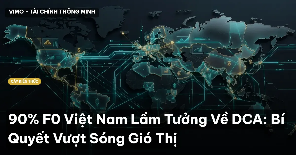 90% F0 Việt Nam Lầm Tưởng Về DCA: Bí Quyết Vượt Sóng Gió Thị