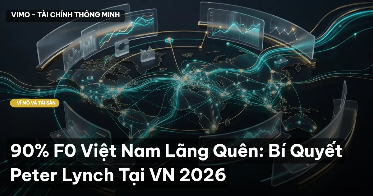 90% F0 Việt Nam Lãng Quên: Bí Quyết Peter Lynch Tại VN 2026