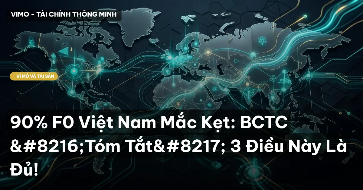 90% F0 Việt Nam Mắc Kẹt: BCTC ‘Tóm Tắt’ 3 Điều Này Là Đủ!