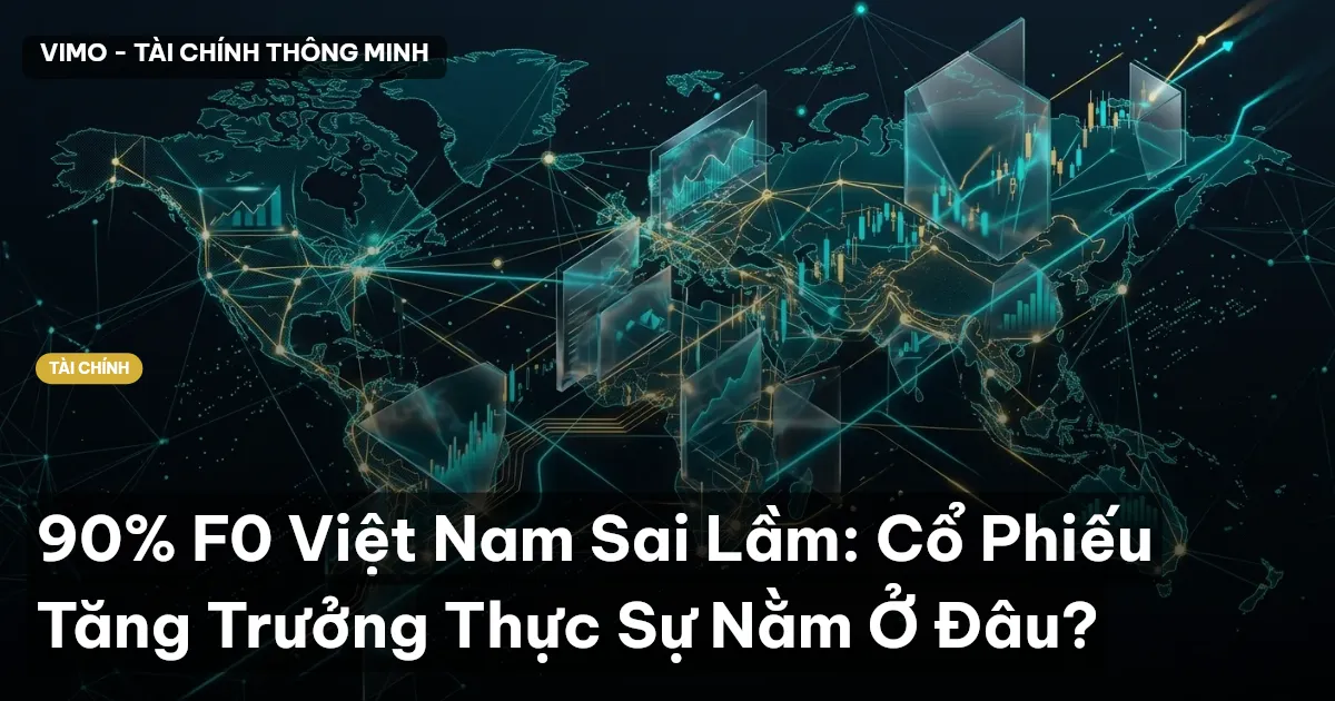 90% F0 Việt Nam Sai Lầm: Cổ Phiếu Tăng Trưởng Thực Sự Nằm Ở Đâu?