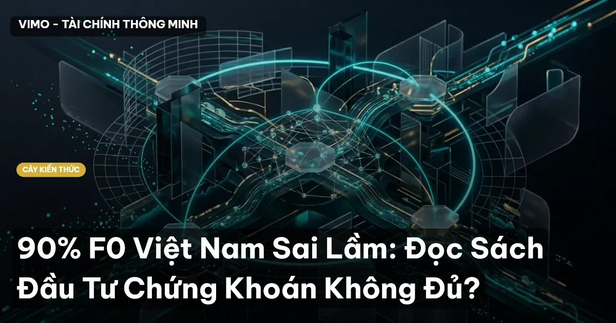 90% F0 Việt Nam Sai Lầm: Đọc Sách Đầu Tư Chứng Khoán Không Đủ?