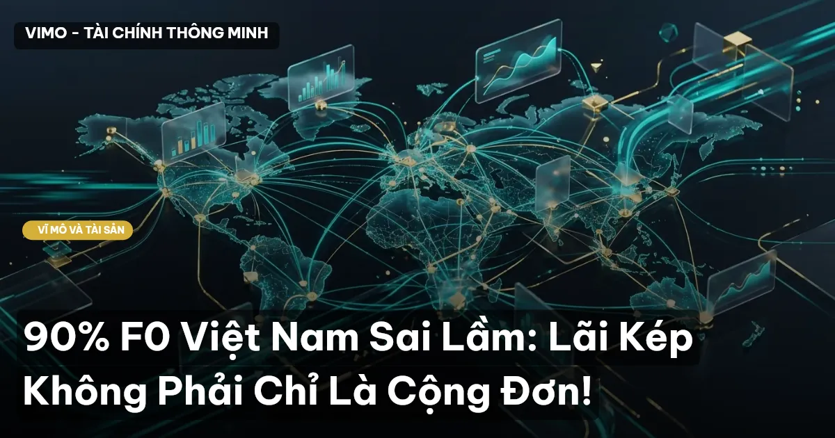 90% F0 Việt Nam Sai Lầm: Lãi Kép Không Phải Chỉ Là Cộng Đơn!