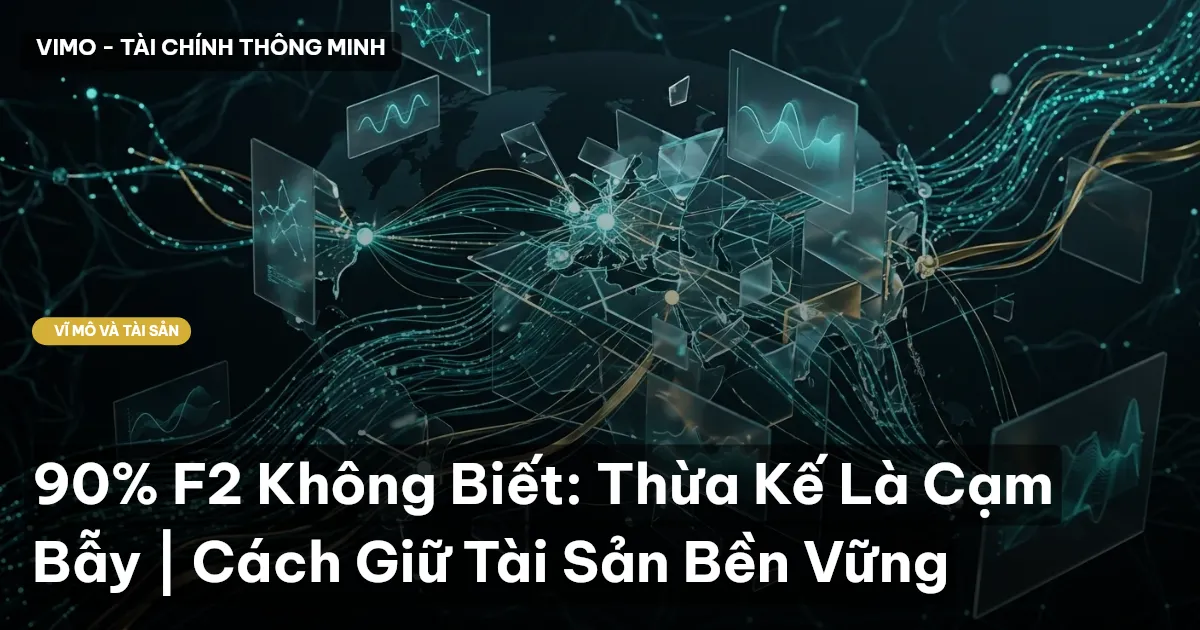 90% F2 Không Biết: Thừa Kế Là Cạm Bẫy | Cách Giữ Tài Sản Bền Vững