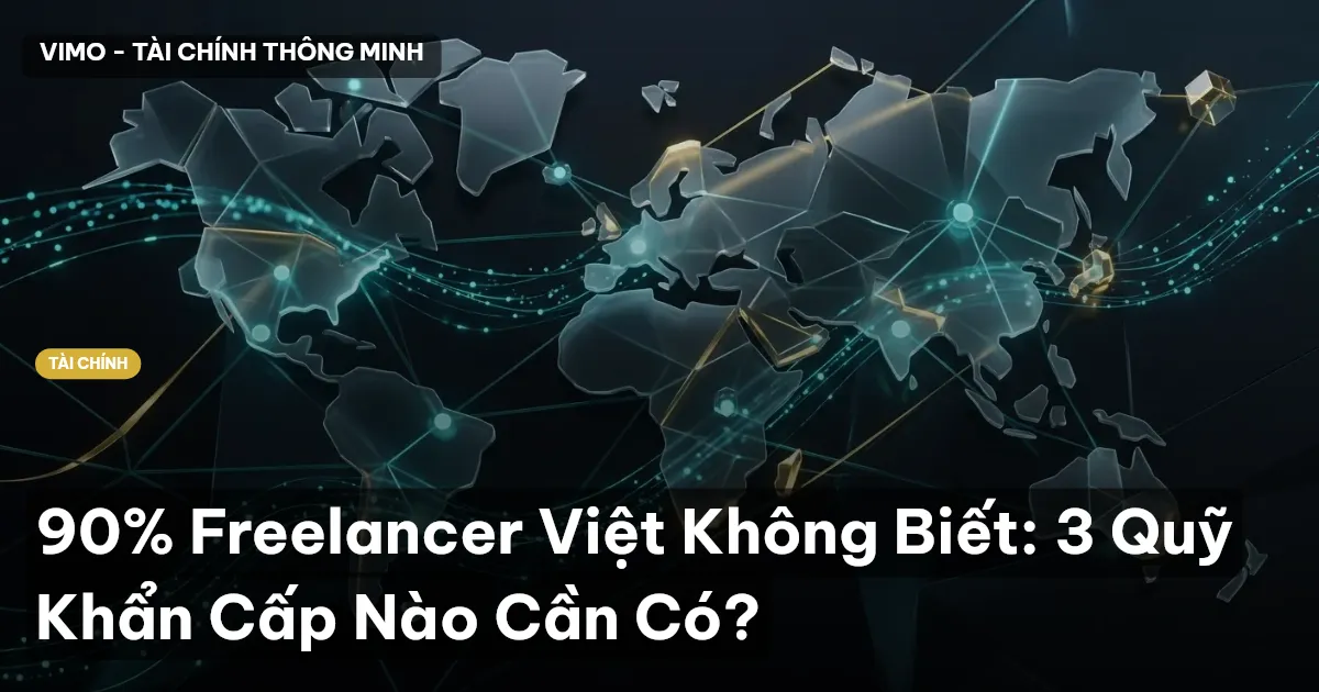 90% Freelancer Việt Không Biết: 3 Quỹ Khẩn Cấp Nào Cần Có?