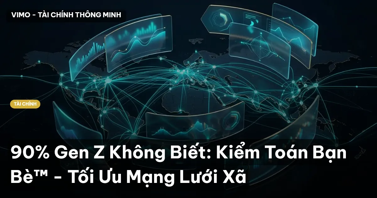 90% Gen Z Không Biết: Kiểm Toán Bạn Bè™ - Tối Ưu Mạng Lưới Xã