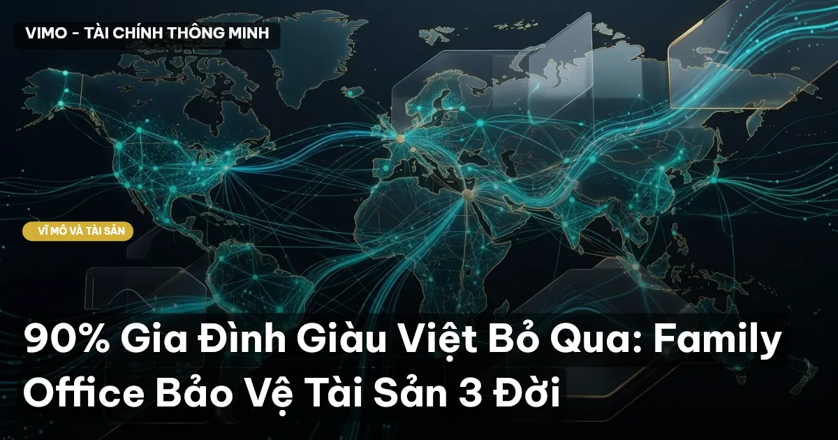 90% Gia Đình Giàu Việt Bỏ Qua: Family Office Bảo Vệ Tài Sản 3 Đời