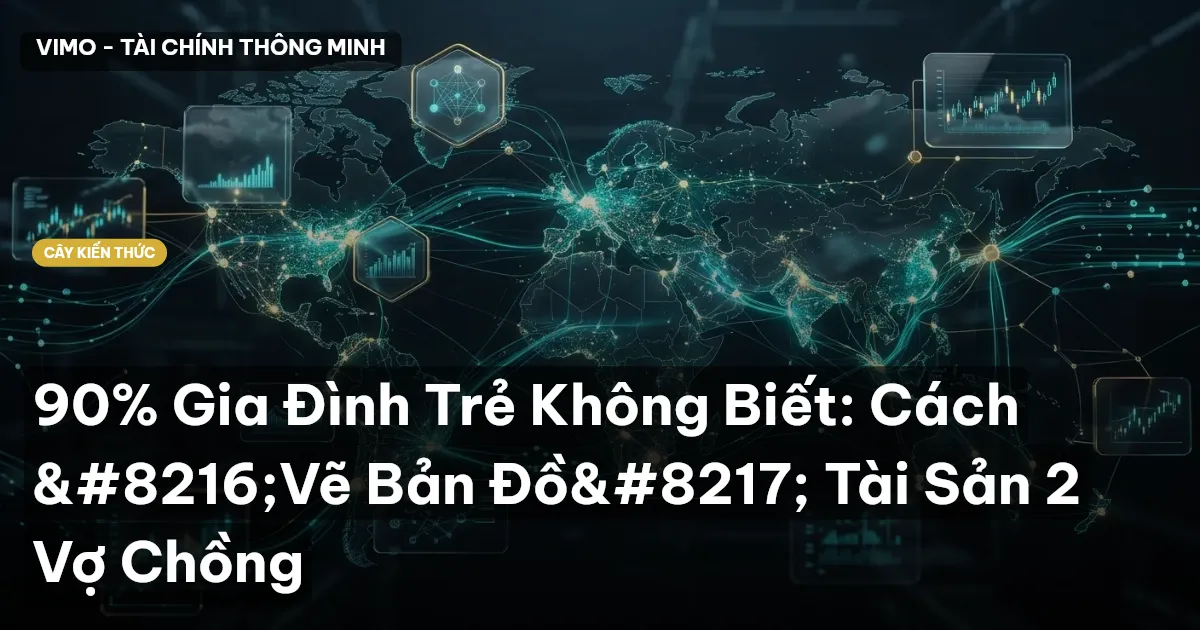 90% Gia Đình Trẻ Không Biết: Cách ‘Vẽ Bản Đồ’ Tài Sản 2 Vợ Chồng