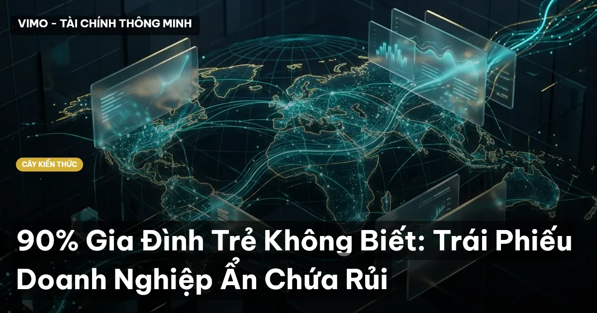 90% Gia Đình Trẻ Không Biết: Trái Phiếu Doanh Nghiệp Ẩn Chứa Rủi