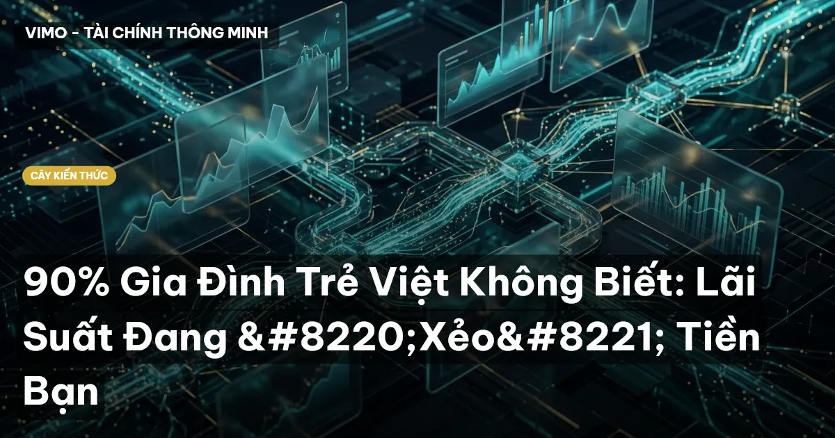 90% Gia Đình Trẻ Việt Không Biết: Lãi Suất Đang “Xẻo” Tiền Bạn