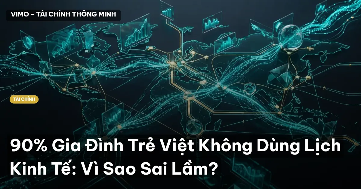 90% Gia Đình Trẻ Việt Không Dùng Lịch Kinh Tế: Vì Sao Sai Lầm?
