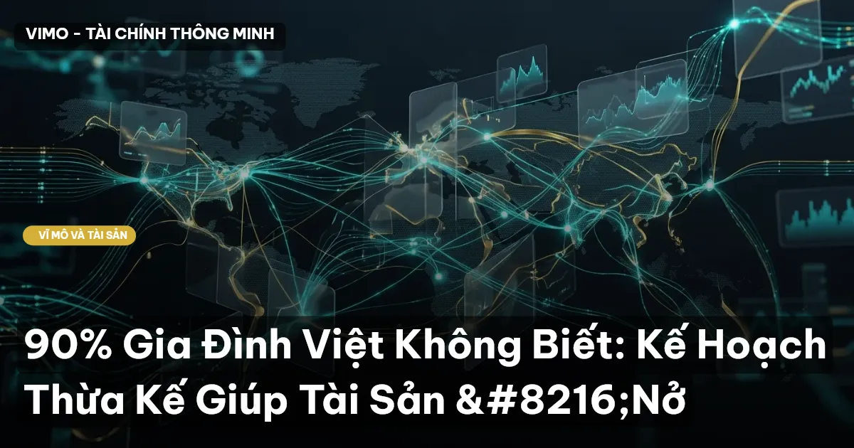 90% Gia Đình Việt Không Biết: Kế Hoạch Thừa Kế Giúp Tài Sản ‘Nở