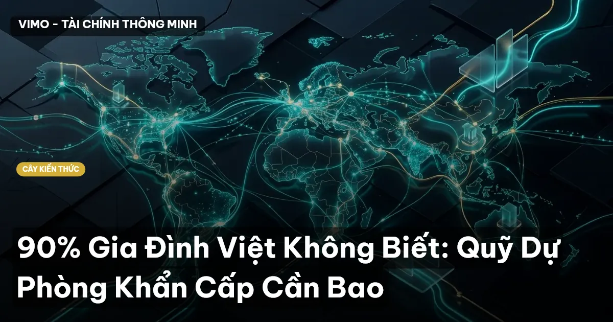 90% Gia Đình Việt Không Biết: Quỹ Dự Phòng Khẩn Cấp Cần Bao