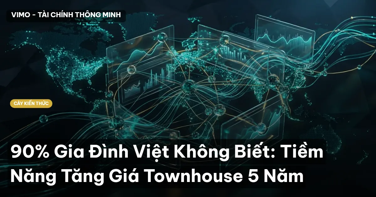 90% Gia Đình Việt Không Biết: Tiềm Năng Tăng Giá Townhouse 5 Năm