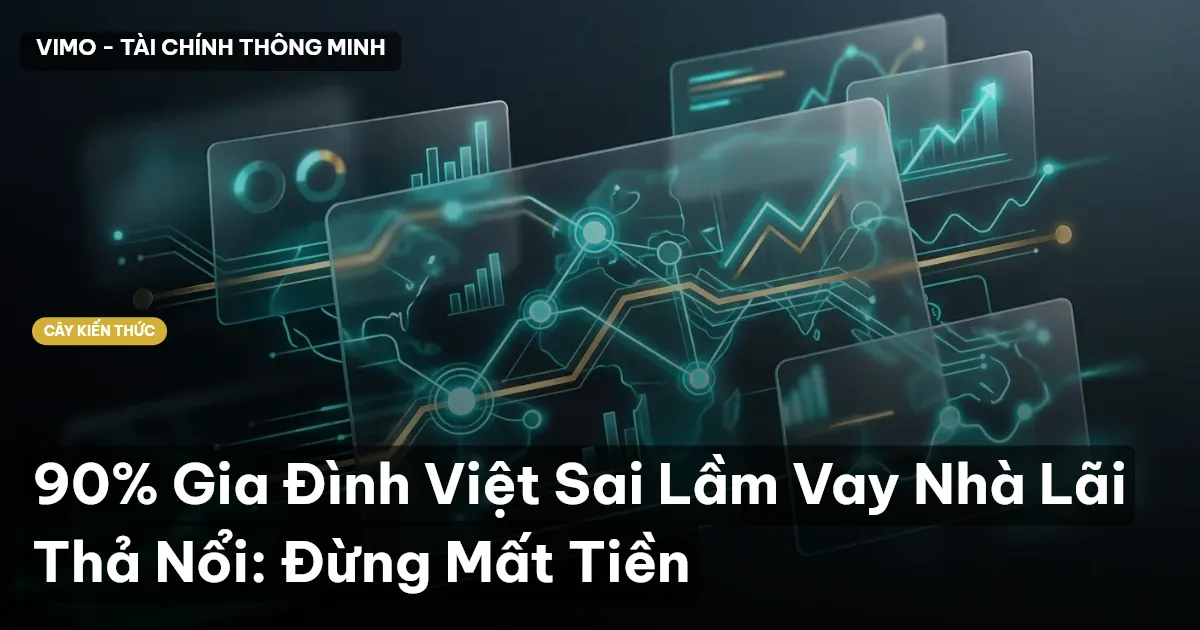 90% Gia Đình Việt Sai Lầm Vay Nhà Lãi Thả Nổi: Đừng Mất Tiền