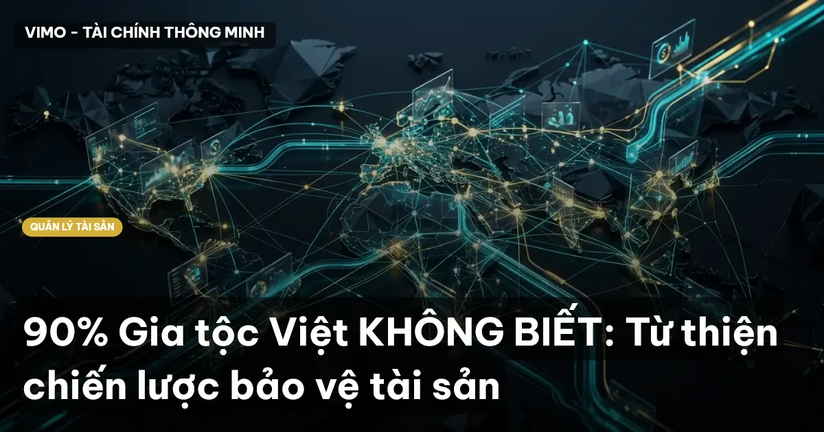 90% Gia tộc Việt KHÔNG BIẾT: Từ thiện chiến lược bảo vệ tài sản