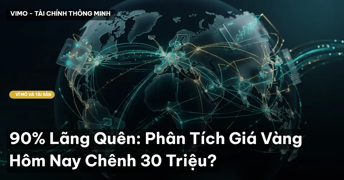 90% Lãng Quên: Phân Tích Giá Vàng Hôm Nay Chênh 30 Triệu?